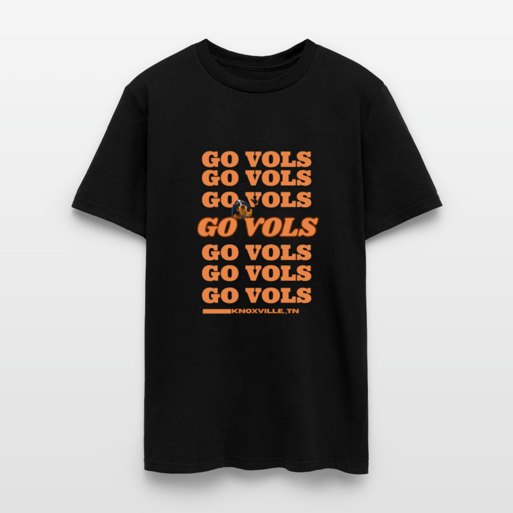🧡🏈 Go Big Orange! Unisex “GO VOLS” T-Shirt 🤍🔥 - black