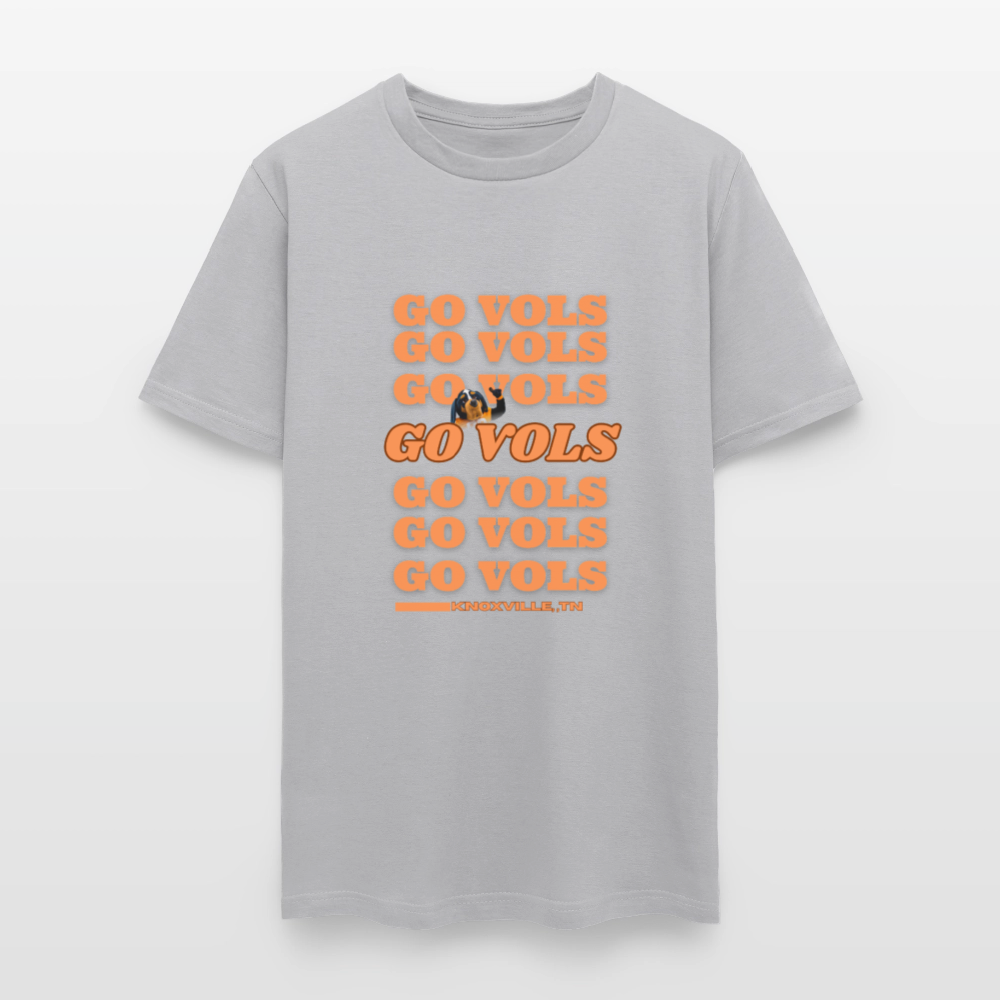 🧡🏈 Go Big Orange! Unisex “GO VOLS” T-Shirt 🤍🔥 - gravel 