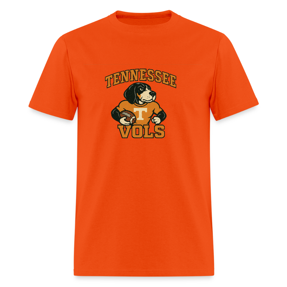 🧡🐾 “Tennessee Vols Football” Unisex T-Shirt Featuring Smokey the Dog 🏈🔥 Big Orange Game Day Vibes! 🍊 - orange