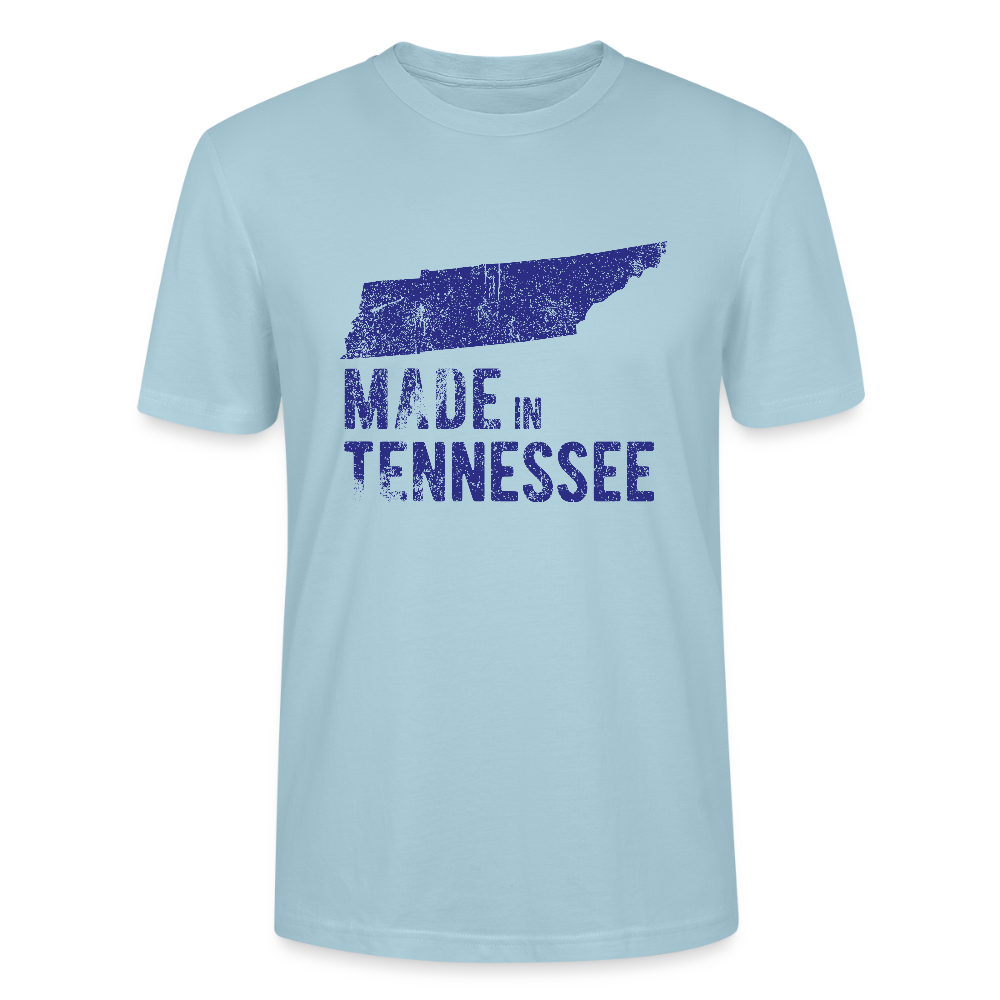 🌄🤠 Made In TN – Unisex Organic T-Shirt 🇺🇸✨ - sky blue