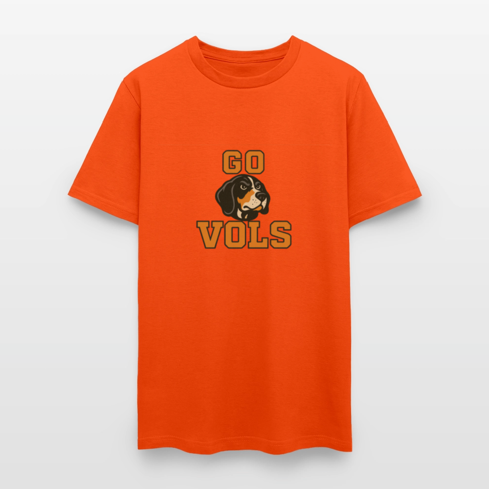 🧡🐾 “GO VOLS” Unisex T-Shirt Featuring Smokey the Dog 🐶🏈🔥 Big Orange Pride! 🍊 - orange