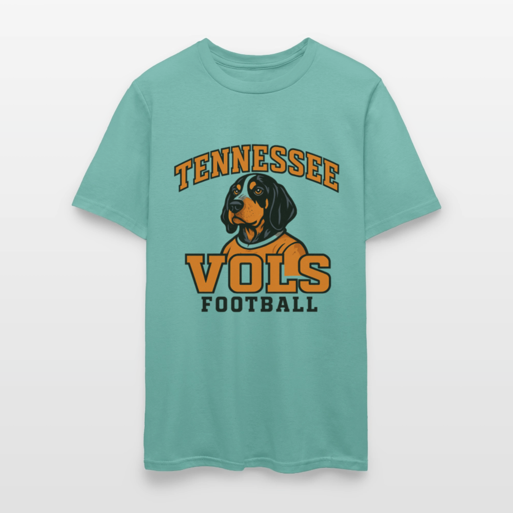 🧡🐾 “Tennessee Vols Football” Unisex T-Shirt with Smokey the Dog 🏈🔥 Big Orange Spirit! 🍊 - aquatic