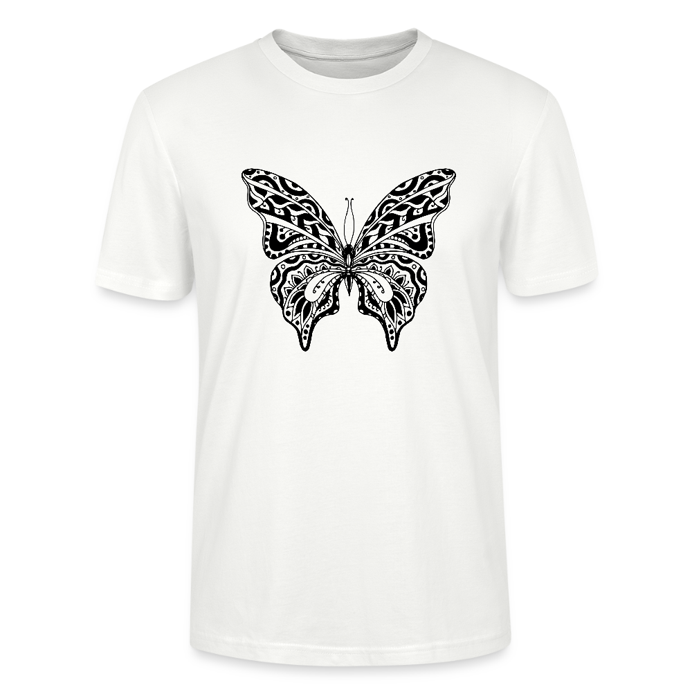 🦋✨ Spread Your Wings Unisex Organic T-Shirt – Butterfly Graphic Tee 🌿💖 - white