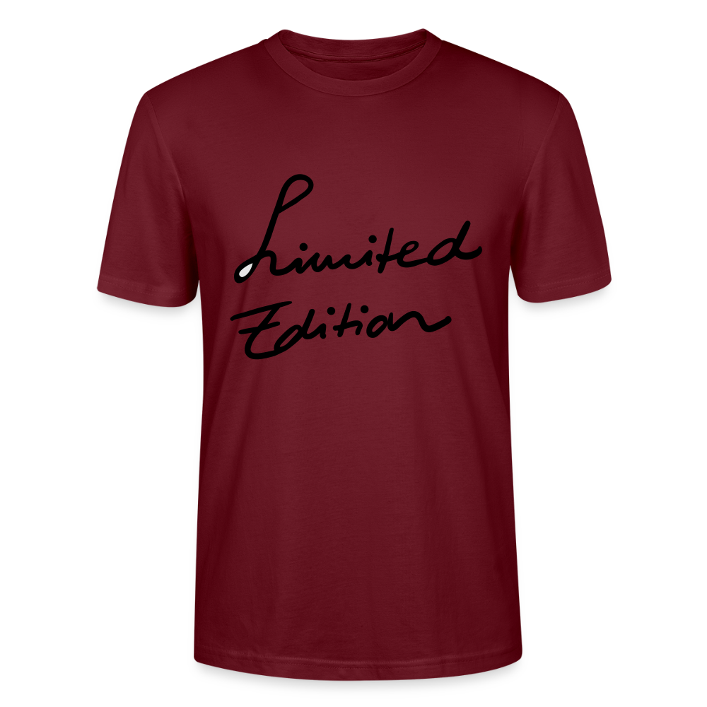 🌟🔥 Limited Edition Unisex Organic T-Shirt – One of a Kind Style! 💎👕 - burgundy