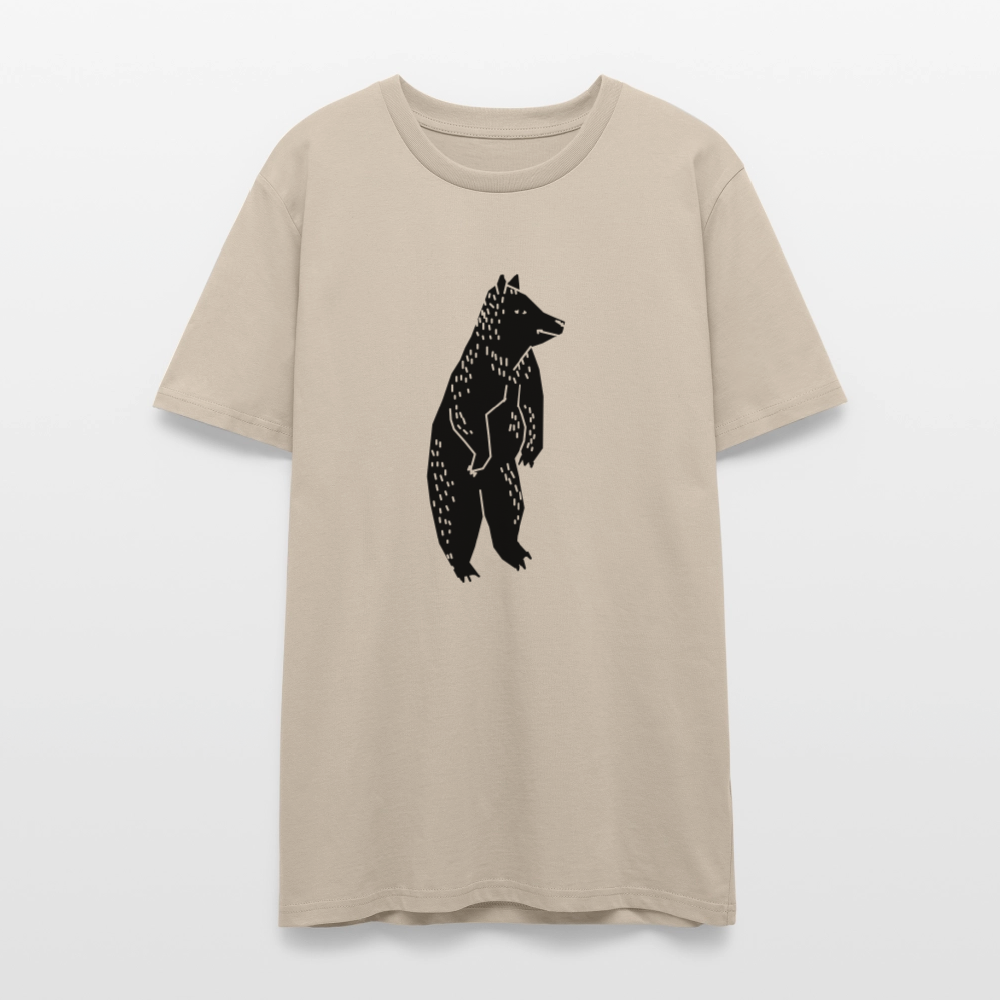 🐻💪 Majestic Bear Unisex Organic T-Shirt – Stand Tall Graphic Tee 🌿✨ - dust