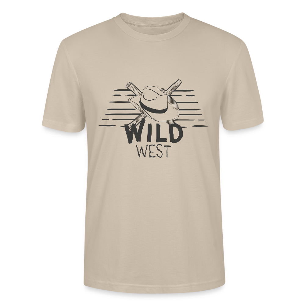 🤠🌵 Wild West Unisex Organic T-Shirt – Adventure Awaits! 🌿✨ - dust