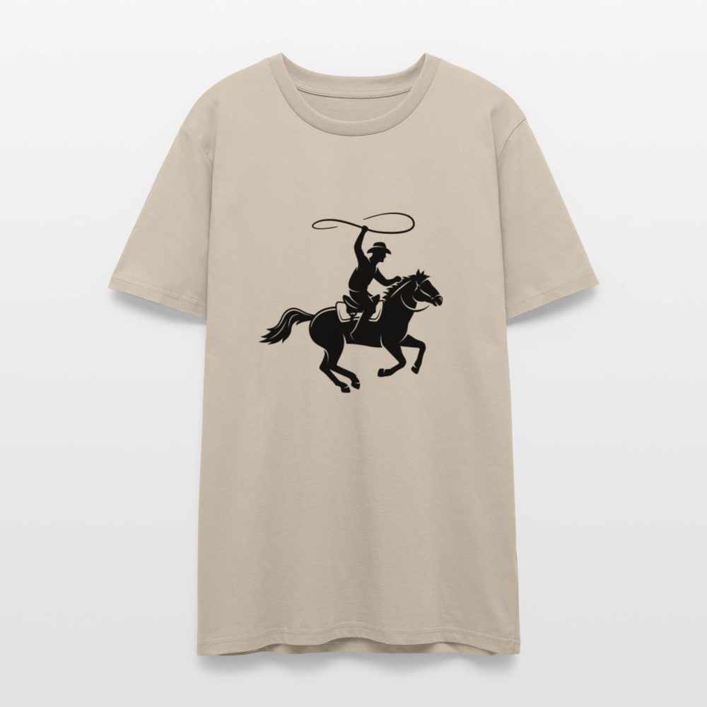 🤠🐴 Western Spirit Unisex Organic T-Shirt – Cowboy Up in Style! 🌾🌅 - dust