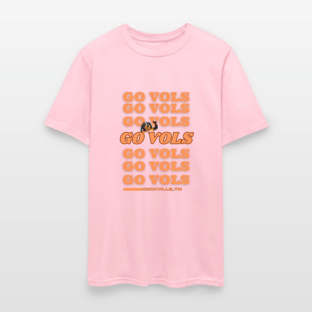 🧡🏈 Go Big Orange! Unisex “GO VOLS” T-Shirt 🤍🔥 - pink