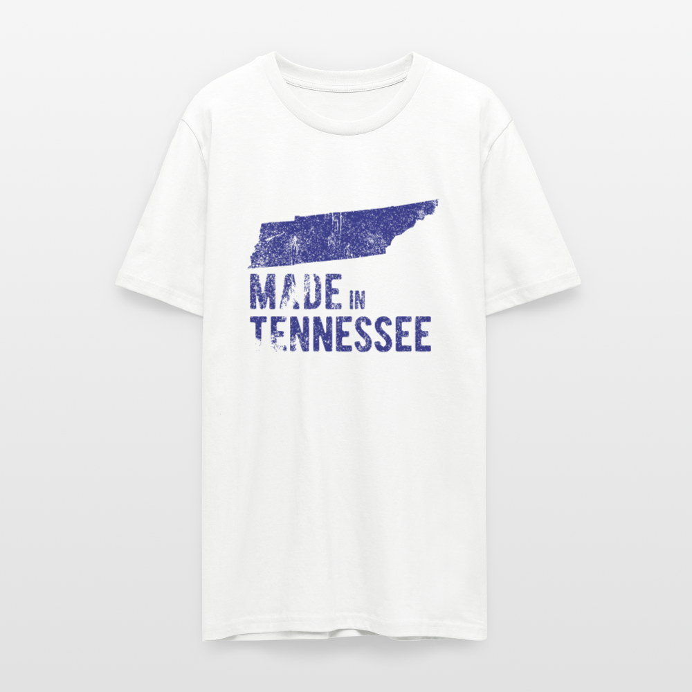 🌄🤠 Made In TN – Unisex Organic T-Shirt 🇺🇸✨ - white