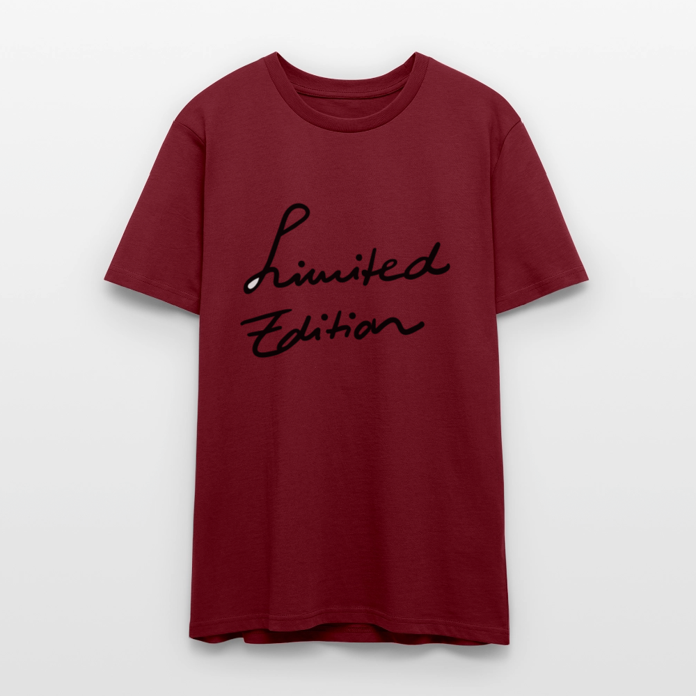 🌟🔥 Limited Edition Unisex Organic T-Shirt – One of a Kind Style! 💎👕 - burgundy