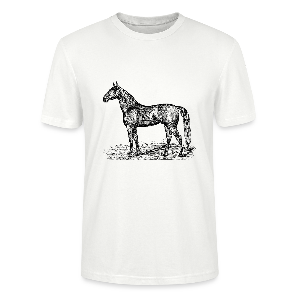 🐴✨ Wild Spirit Unisex Organic T-Shirt – Ride Free in Style! 🌿👕 - white