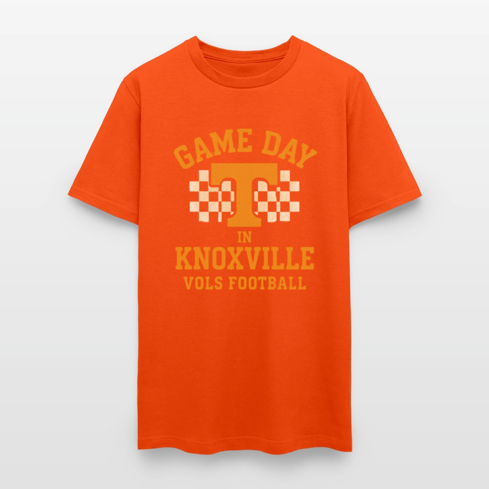 🏈🍊 “Game Day in Knoxville” Unisex T-Shirt 🤠🔥 Go Vols! Big Orange Energy! 🧡💪 - orange