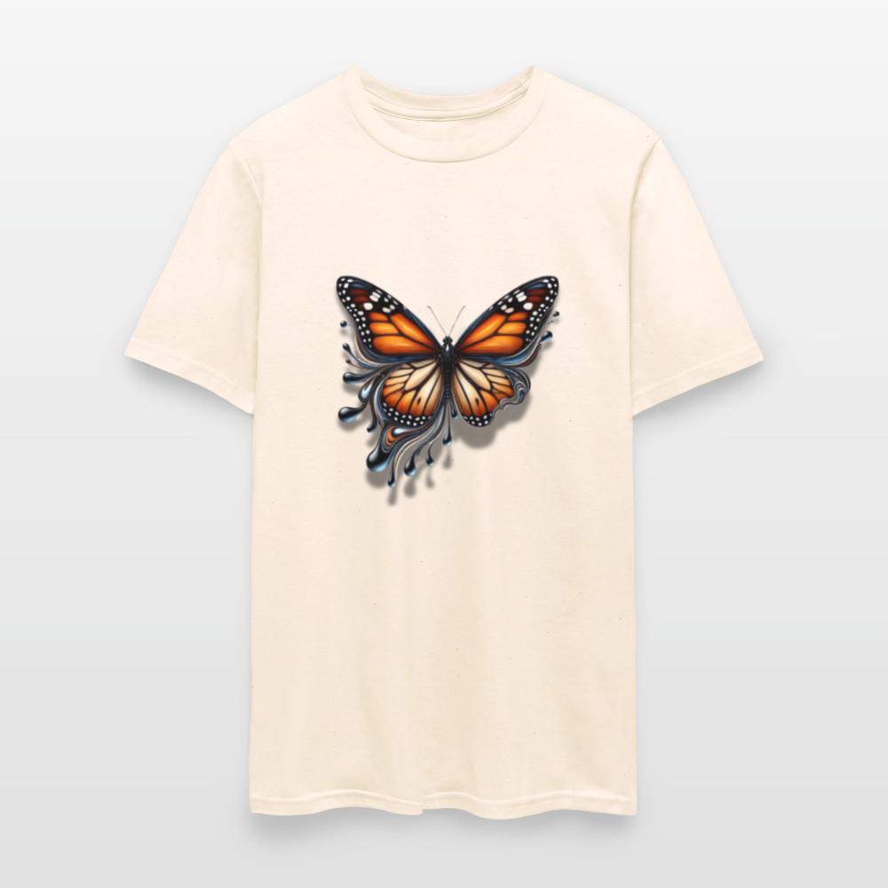 🦋🔥 “Melting Butterfly” Unisex T-Shirt ✨🌈 Bold • Artistic • Trendy 🎨💖 - natural