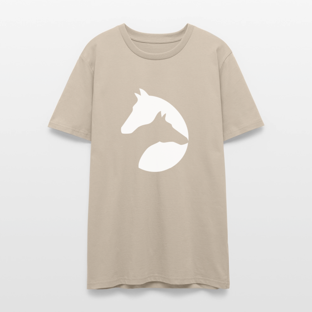 🐴✨ Majestic Spirit Unisex Organic T-Shirt – Horse Head Graphic Tee 🌿🤠 - dust