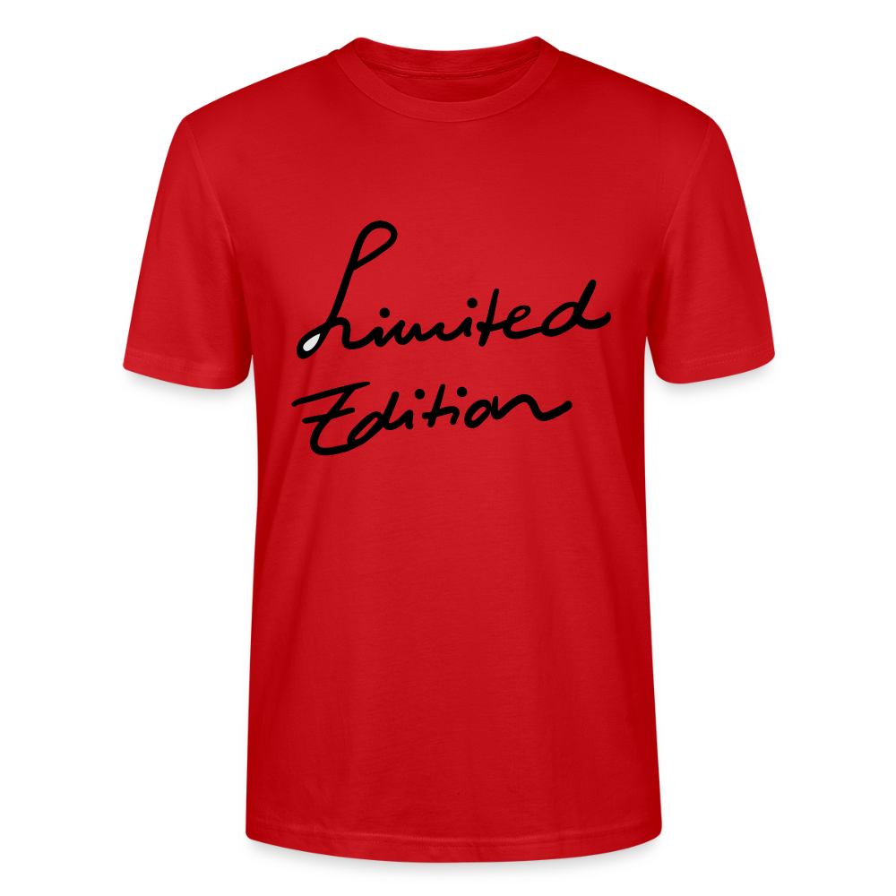 🌟🔥 Limited Edition Unisex Organic T-Shirt – One of a Kind Style! 💎👕 - red