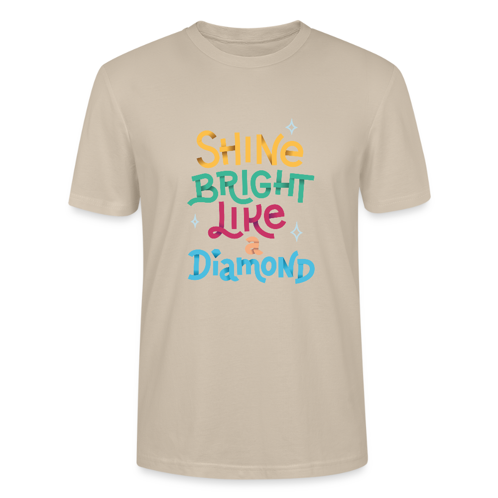 💎✨ Shine Bright Like A Diamond Unisex Organic T-Shirt – Sparkle with Confidence! 🌟👕 - dust