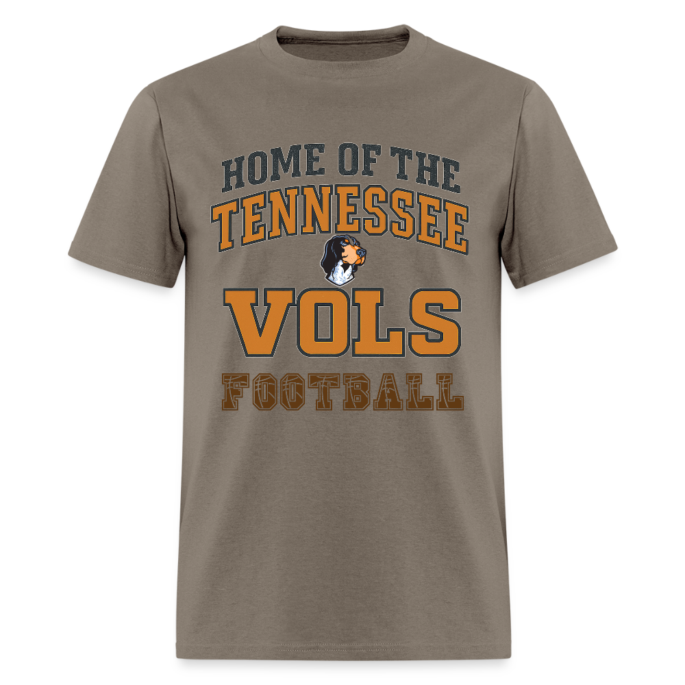 🧡🏈 “Home of the Tennessee Vols Football” Unisex T-Shirt 🍊🔥 Big Orange Spirit! 🤠💪 - safari