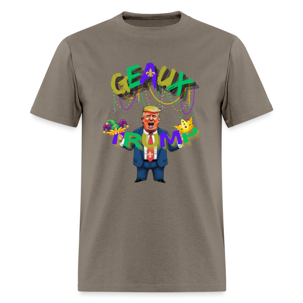 🇺🇸🔥 “Geaux Trump” Unisex T-Shirt 🧡💪 Bold • Patriotic • Statement Tee 🏛️✨ - safari
