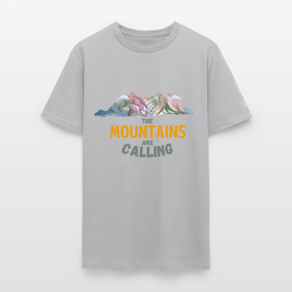 🏔️🌲 “The Mountains Are Calling” Unisex T-Shirt ⛰️✨ Adventure Awaits! 🌄💚 - gravel 