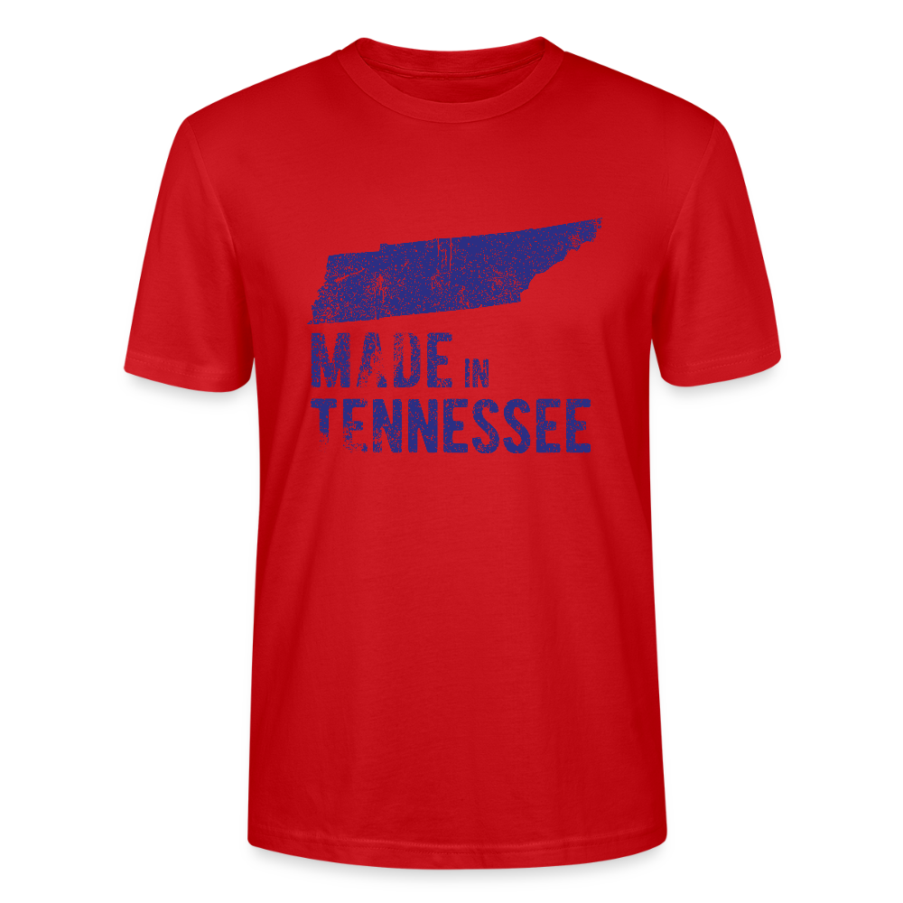 🌄🤠 Made In TN – Unisex Organic T-Shirt 🇺🇸✨ - red