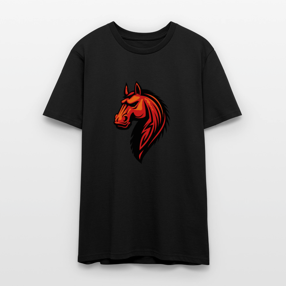 🐴💫 Wild Spirit Unisex Organic T-Shirt – Ride Free, Live Bold! 🌾🌞 - black