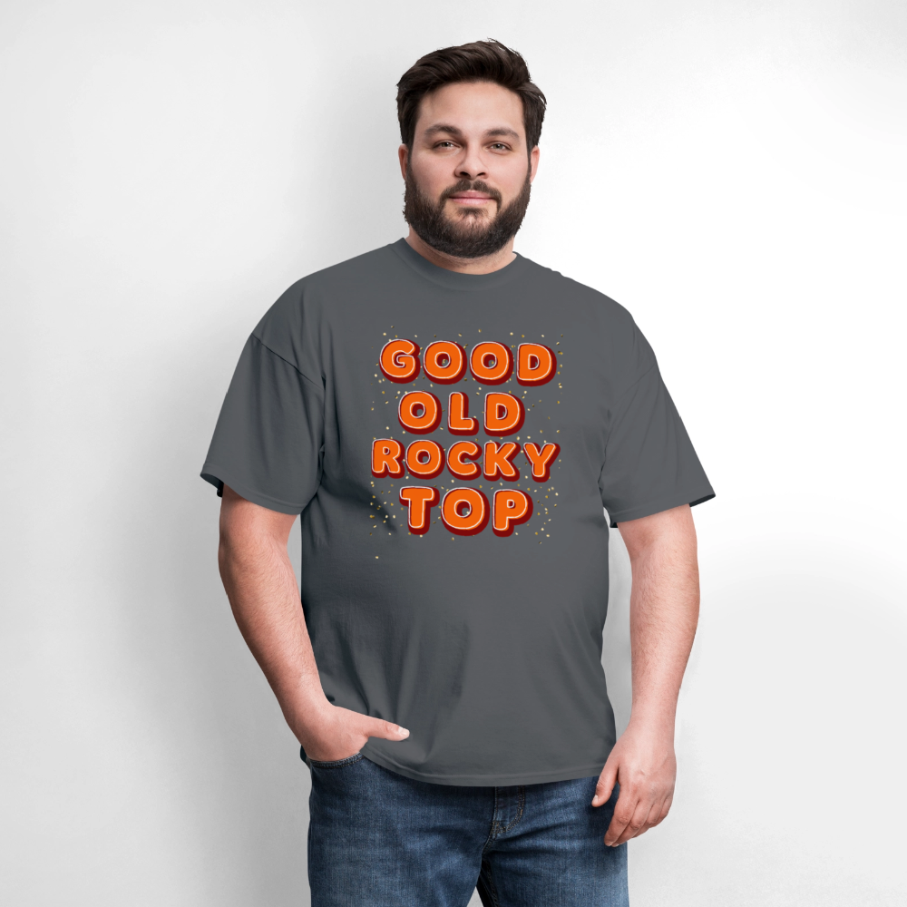 🍊🎶 “Good Ole Rocky Top” Unisex T-Shirt 🏈🧡 Sing It Loud, Vols Fans! 🤠🔥 - charcoal