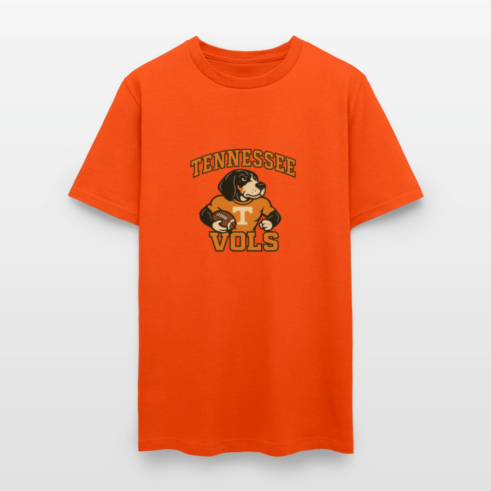 🧡🐾 “Tennessee Vols Football” Unisex T-Shirt Featuring Smokey the Dog 🏈🔥 Big Orange Game Day Vibes! 🍊 - orange
