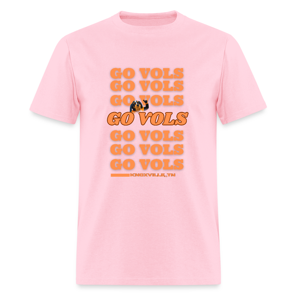 🧡🏈 Go Big Orange! Unisex “GO VOLS” T-Shirt 🤍🔥 - pink