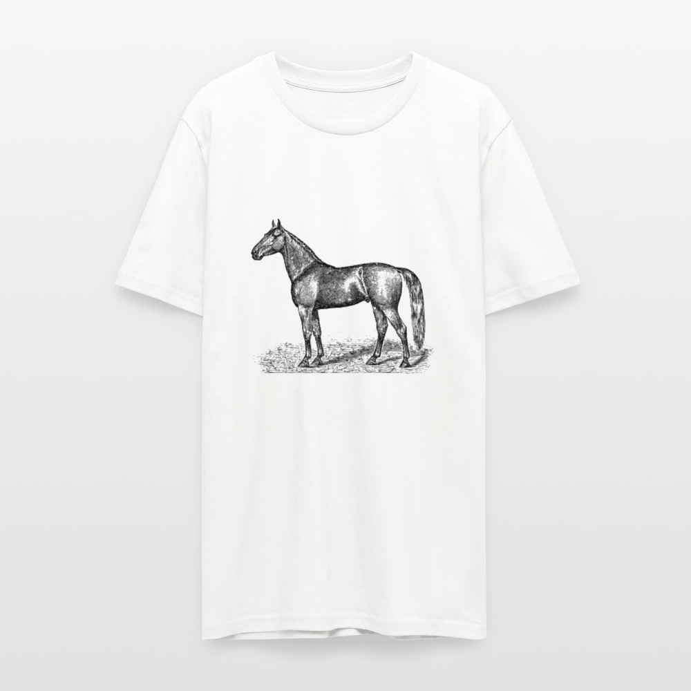 🐴✨ Wild Spirit Unisex Organic T-Shirt – Ride Free in Style! 🌿👕 - white