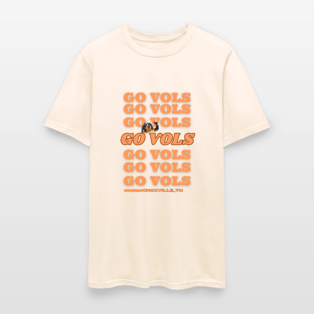🧡🏈 Go Big Orange! Unisex “GO VOLS” T-Shirt 🤍🔥 - natural