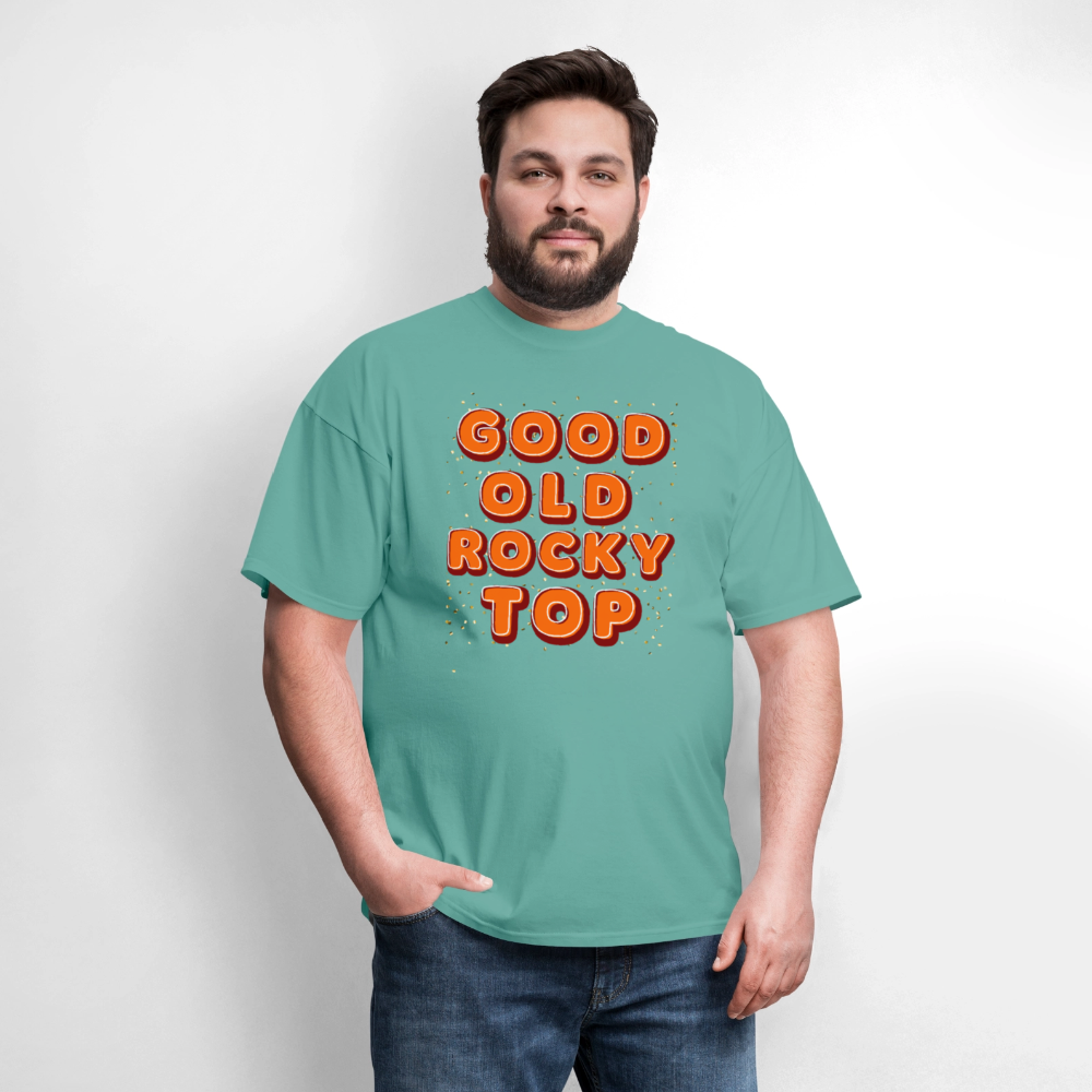 🍊🎶 “Good Ole Rocky Top” Unisex T-Shirt 🏈🧡 Sing It Loud, Vols Fans! 🤠🔥 - aquatic