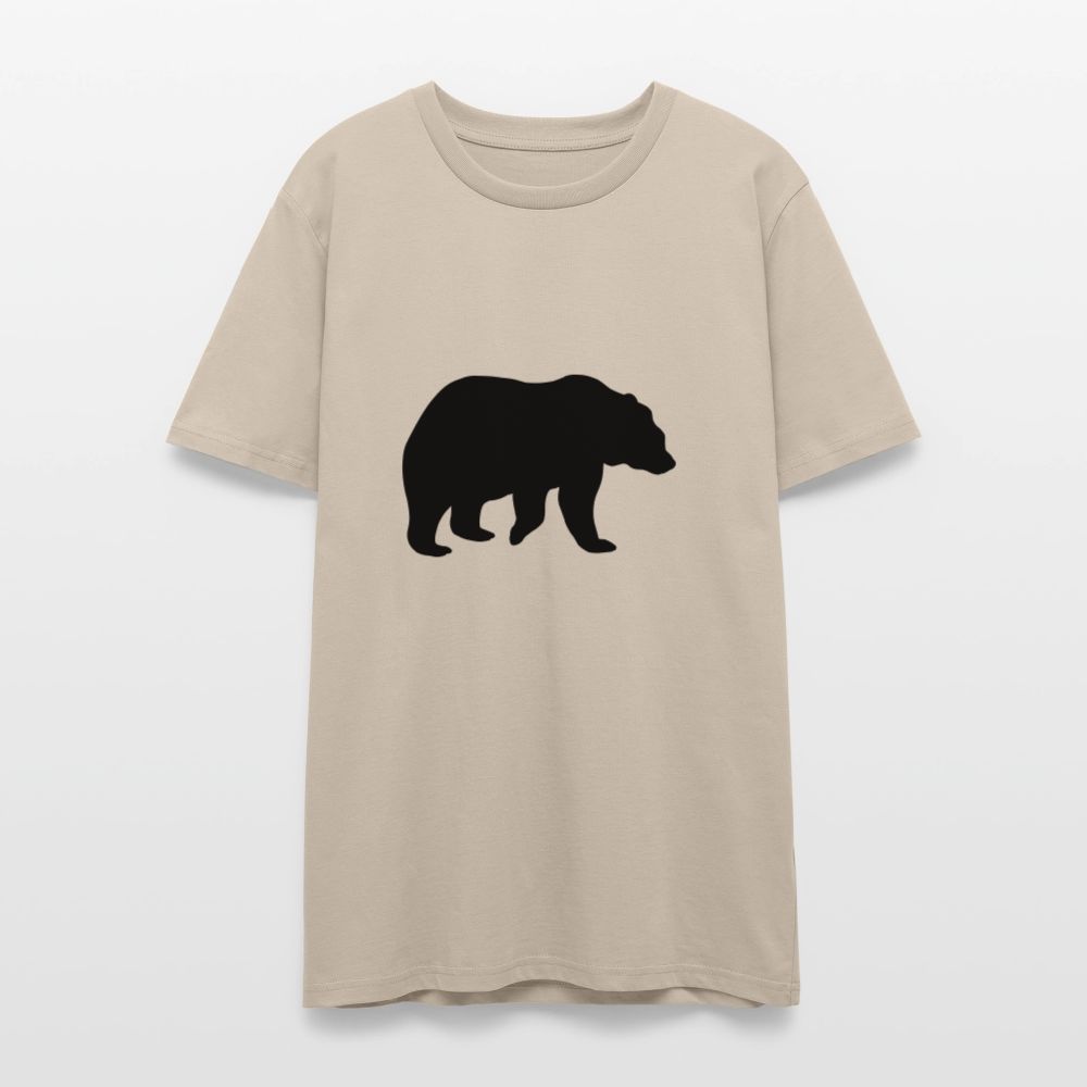 🐻🖤 Fierce & Wild Unisex Organic T-Shirt – Black Bear Graphic Tee 🌿✨ - dust