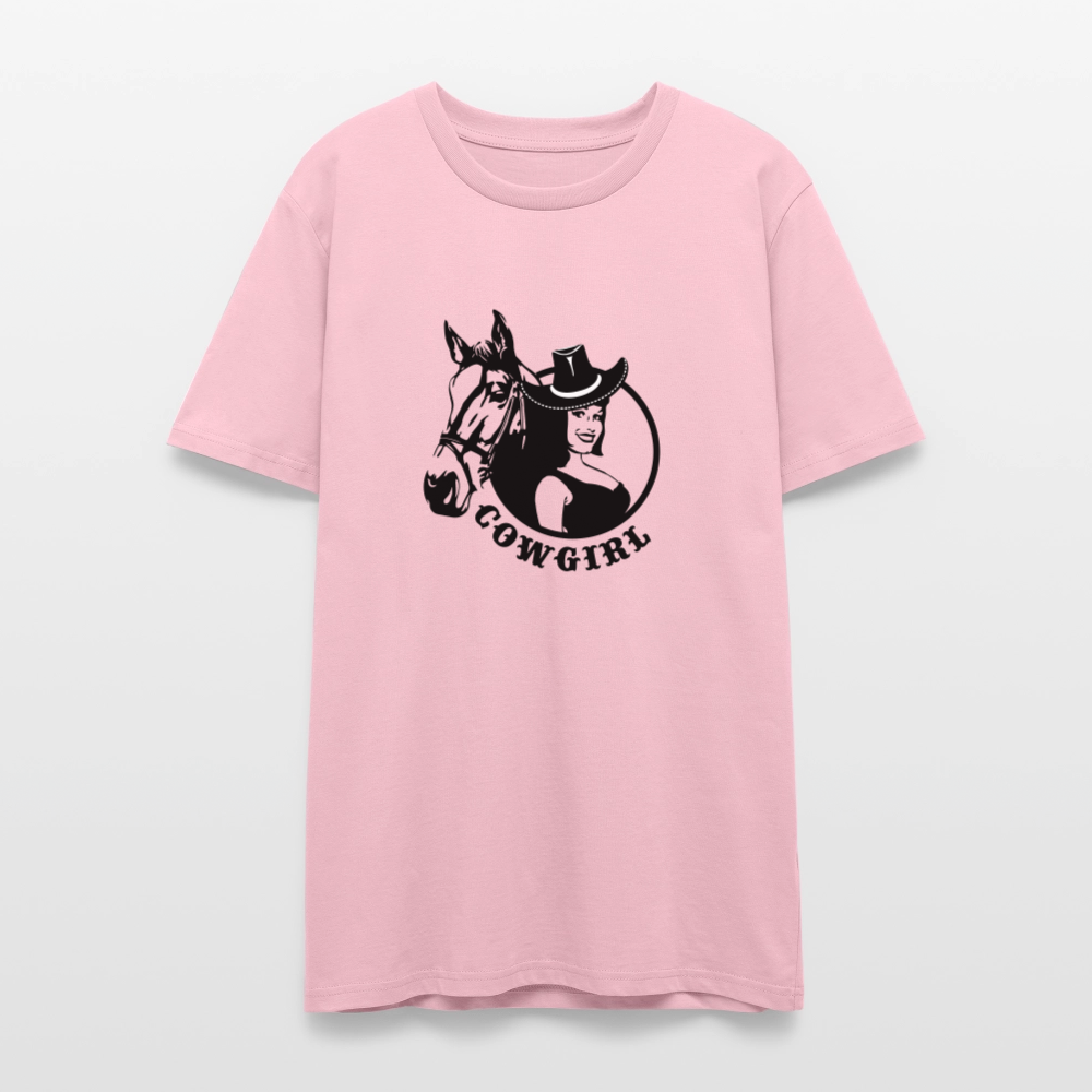 🤠💖 Cowgirl Unisex Organic T-Shirt – Western Spirit Meets Everyday Comfort! 🌾👕 - pale pink