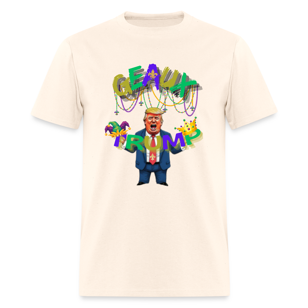 🇺🇸🔥 “Geaux Trump” Unisex T-Shirt 🧡💪 Bold • Patriotic • Statement Tee 🏛️✨ - natural