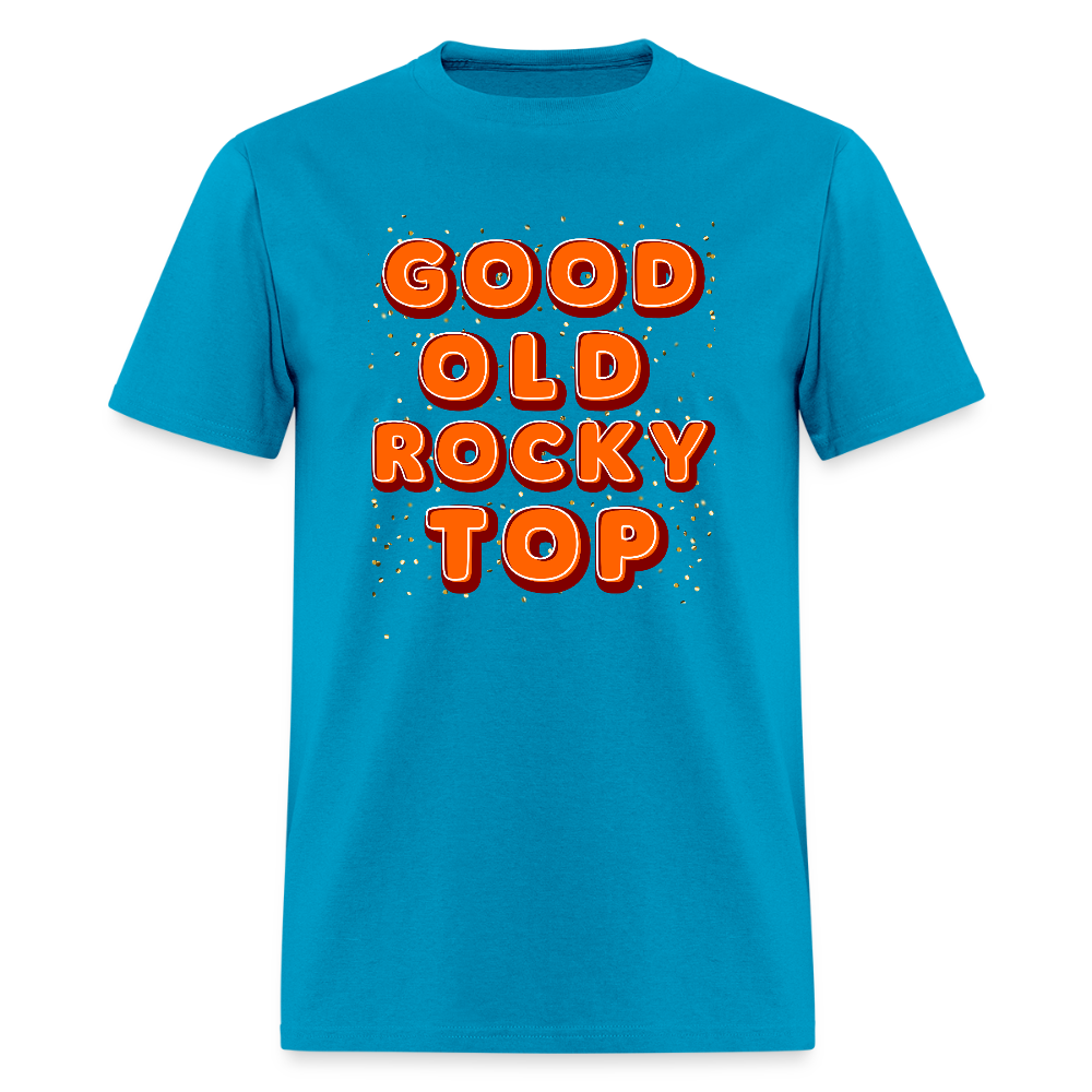 🍊🎶 “Good Ole Rocky Top” Unisex T-Shirt 🏈🧡 Sing It Loud, Vols Fans! 🤠🔥 - turquoise