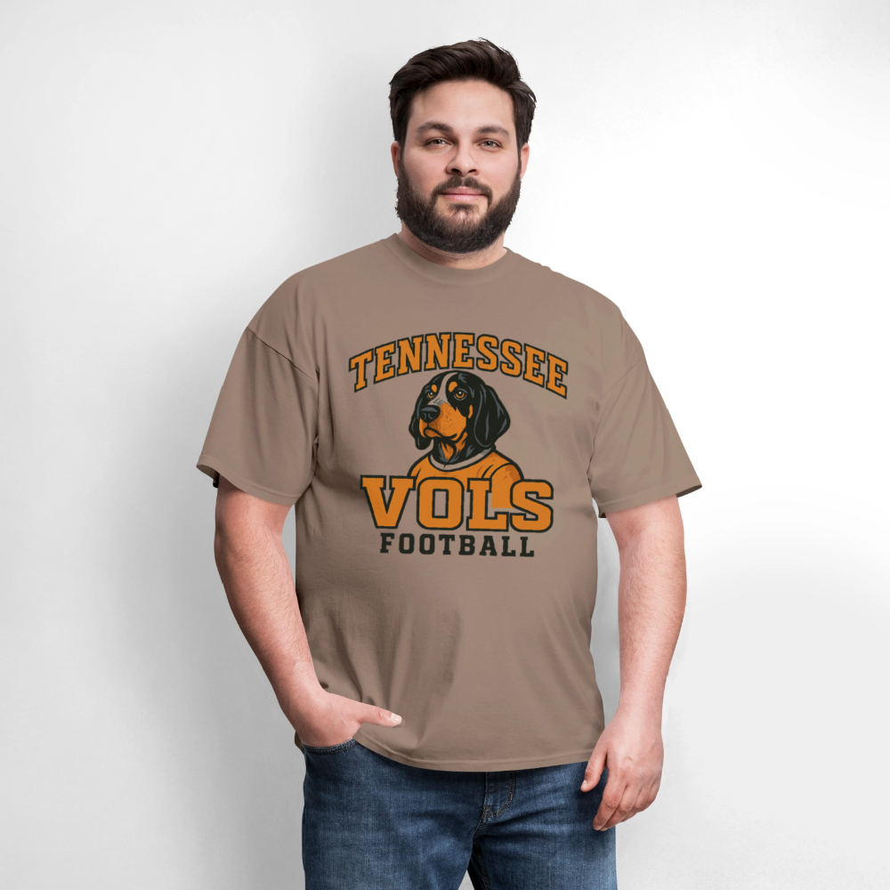 🧡🐾 “Tennessee Vols Football” Unisex T-Shirt with Smokey the Dog 🏈🔥 Big Orange Spirit! 🍊 - safari