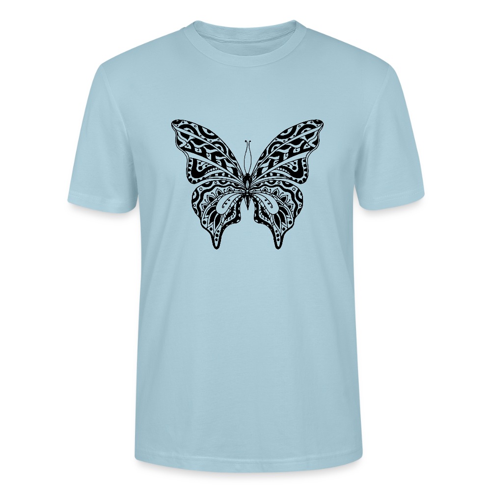 🦋✨ Spread Your Wings Unisex Organic T-Shirt – Butterfly Graphic Tee 🌿💖 - sky blue