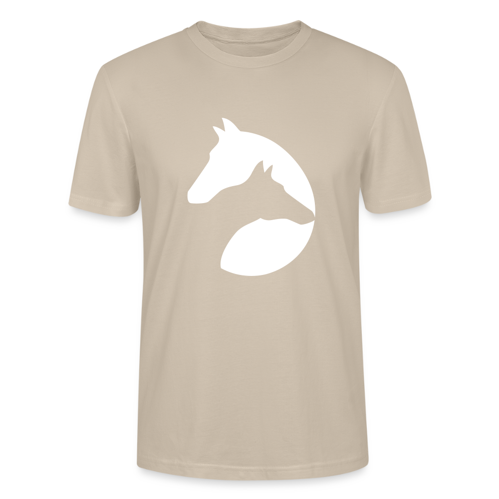 🐴✨ Majestic Spirit Unisex Organic T-Shirt – Horse Head Graphic Tee 🌿🤠 - dust