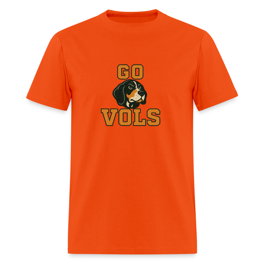 🧡🐾 “GO VOLS” Unisex T-Shirt Featuring Smokey the Dog 🐶🏈🔥 Big Orange Pride! 🍊 - orange