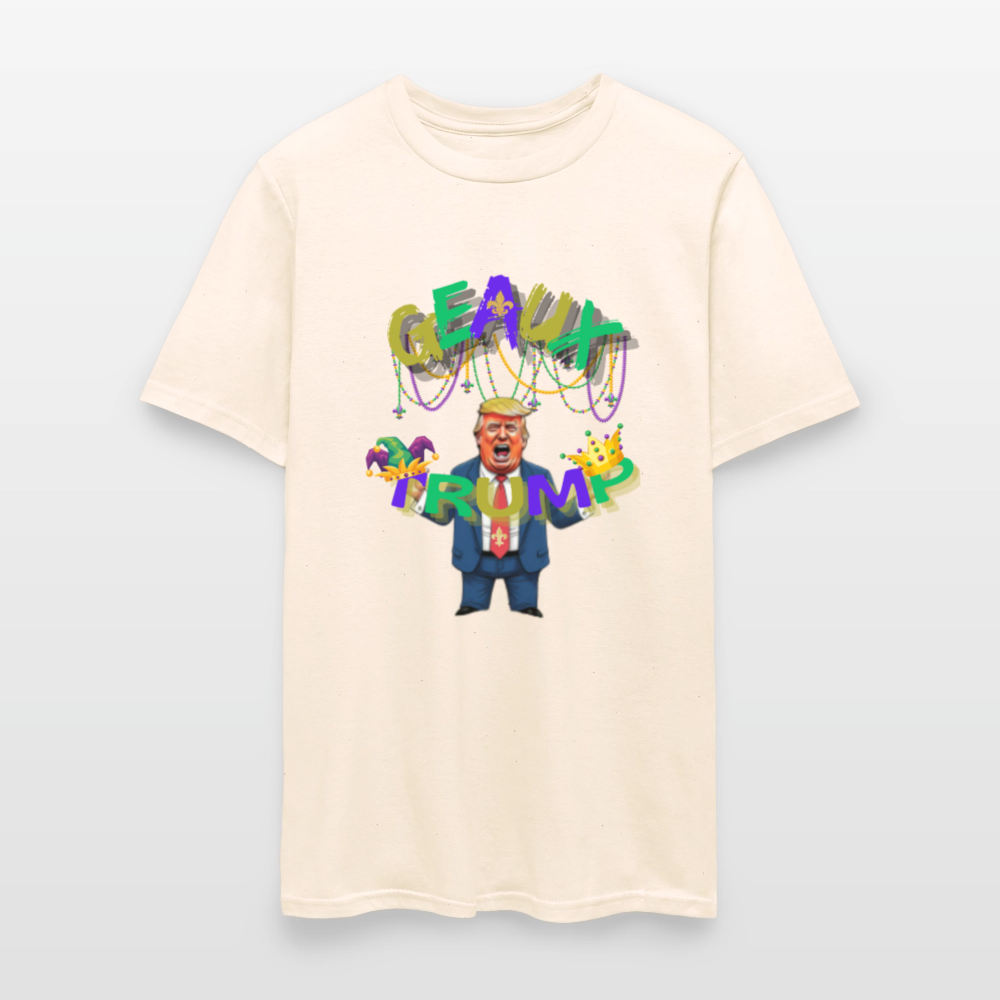 🇺🇸🔥 “Geaux Trump” Unisex T-Shirt 🧡💪 Bold • Patriotic • Statement Tee 🏛️✨ - natural