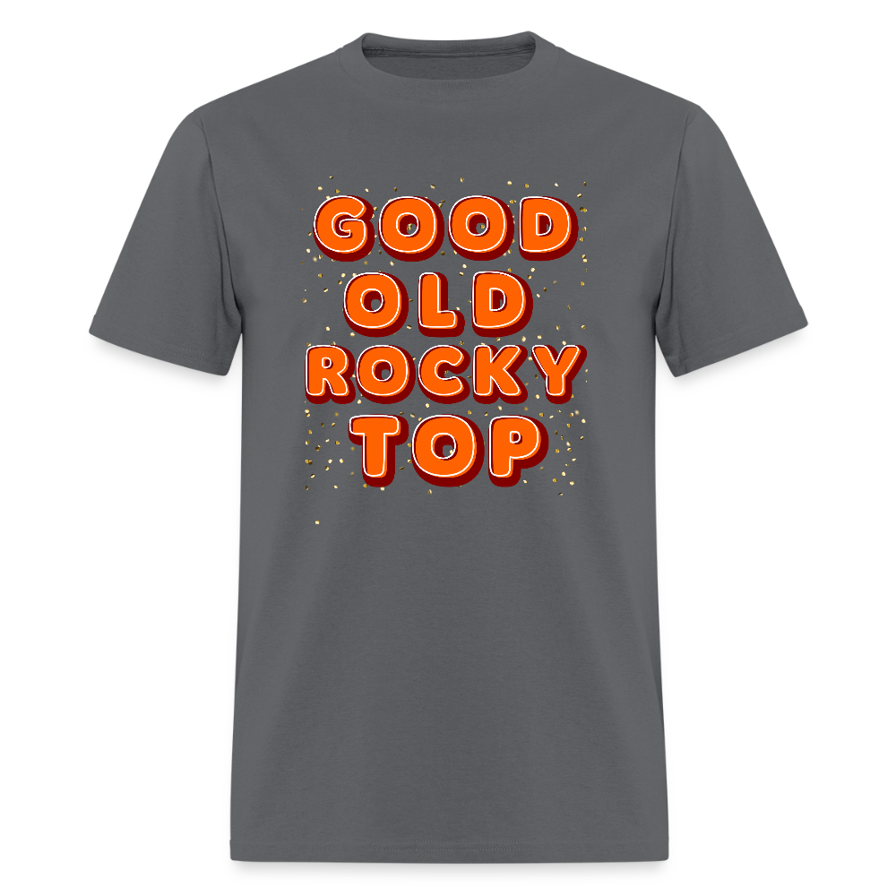 🍊🎶 “Good Ole Rocky Top” Unisex T-Shirt 🏈🧡 Sing It Loud, Vols Fans! 🤠🔥 - charcoal