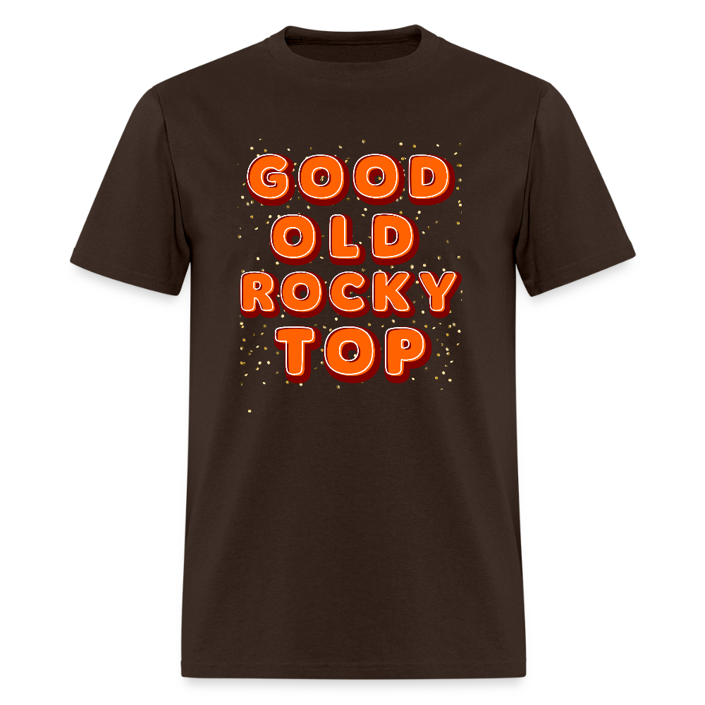 🍊🎶 “Good Ole Rocky Top” Unisex T-Shirt 🏈🧡 Sing It Loud, Vols Fans! 🤠🔥 - brown