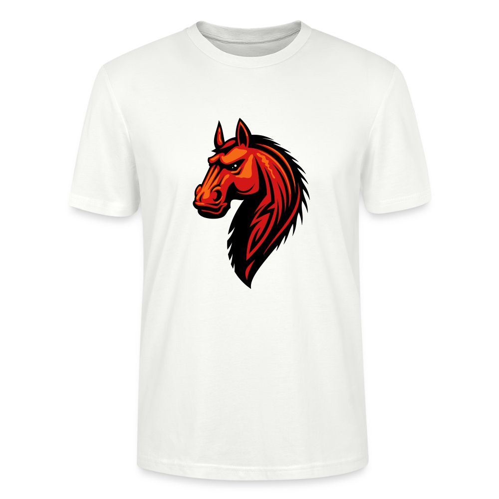 🐴💫 Wild Spirit Unisex Organic T-Shirt – Ride Free, Live Bold! 🌾🌞 - white
