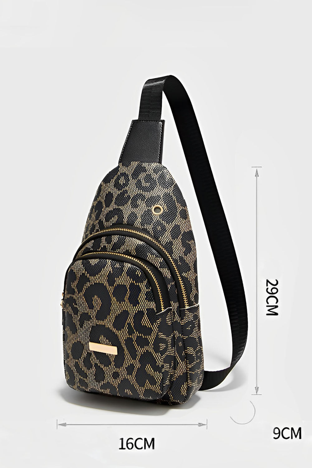 🐆 Fierce & Fabulous! 💋 Leopard Print PU Sling Bag 👜✨